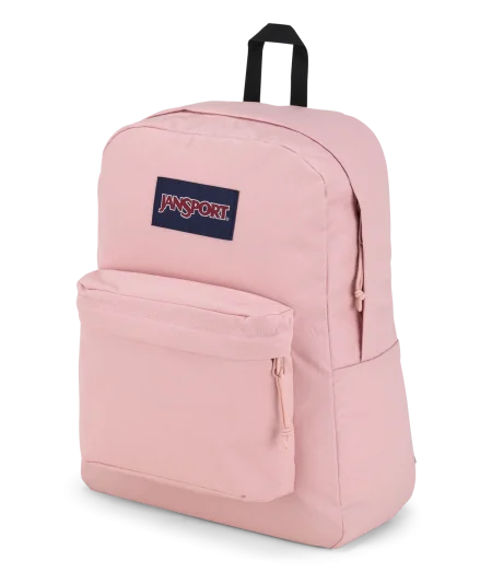 תיק גב ללימודים ג׳נספורט סופרברייק פלוס Jansport superbreak plus Misty Rose