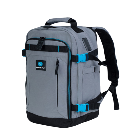 תיק עלייה למטוס מתרחב תקני 40/25/20+5 ס״מ CABIN FLY Exp S