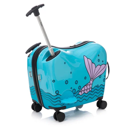 מזוודת רכיבה לילדים - קשיחה ומעוצבת 52x43x26 ס”מ Marshmelo