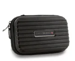 נרתיק יוניסקס קשיח קטן לנשיאה ביד SwissBrand Vault – עמיד וקל משקל