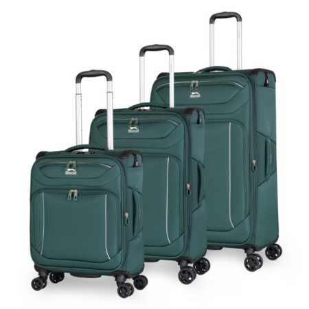 סט מזוודות בד SLAZENGER דגם Metro Flux