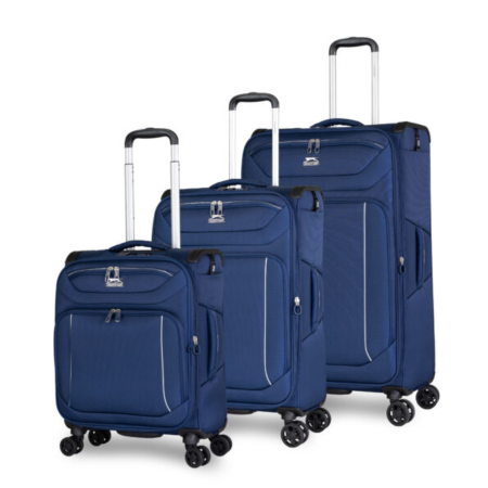 סט מזוודות בד SLAZENGER דגם Metro Flux