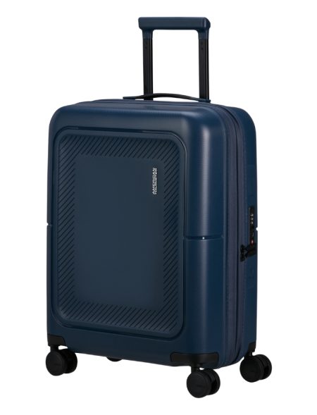 מזוודת עלייה למטוס קשיחה מתרחבת 55/40/20+3 ס״מ אמריקן טוריסטר American Tourister DashPop