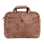 תיק עבודה יוקרתי מעור למחשב נייד 14״ עמנואל דגם סן דייגו Emanuel