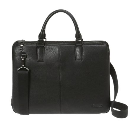 תיק עבודה יוקרתי מעור למחשב נייד 14״ עמנואל דגם אובמה Emanuel