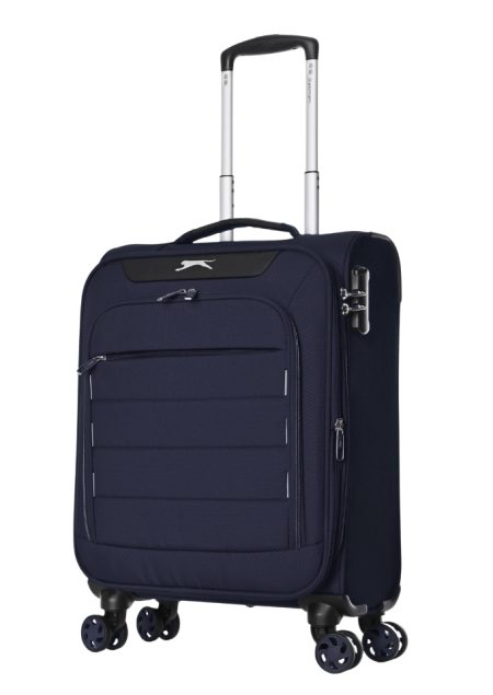 מזוודת עלייה למטוס מתרחבת 55X38X21+4 ס"מ SLAZENGER C-LITE