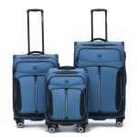 סט מזוודות בד חזקות ועמידות 28/24/20 מבית ETERNITY דגם TUCSON